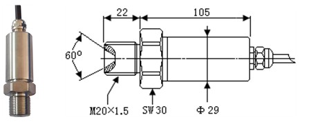 Wandler des Atmosphärendruck-10VDC ultra Hochdruck-1500MPa 2