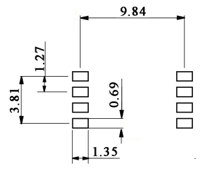 700kPa verstärkter Sensor-Atmosphärendruck des Analogergebnis-5V 1